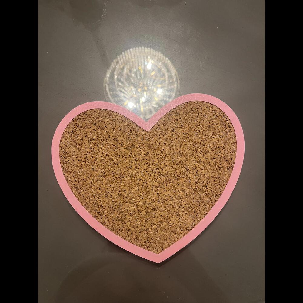 Heart Shaped Pin Board